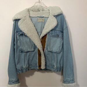 We the Free Perry hooded denim jacket